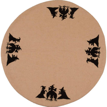 Witches Brew Nutmeg Candlemat Set Of Two CMRE0666 - The Fox Decor